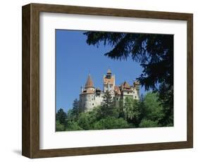 Bran Castle, Transylvania, Romania, Europe-Charles Bowman-Framed Photographic Print