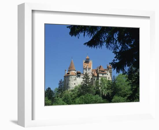 Bran Castle, Transylvania, Romania, Europe-Charles Bowman-Framed Photographic Print