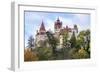 Bran, Romania. Castle Bran, Exterior. Dracula's Castle.-Emily Wilson-Framed Photographic Print