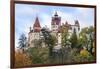 Bran, Romania. Castle Bran, Exterior. Dracula's Castle.-Emily Wilson-Framed Photographic Print