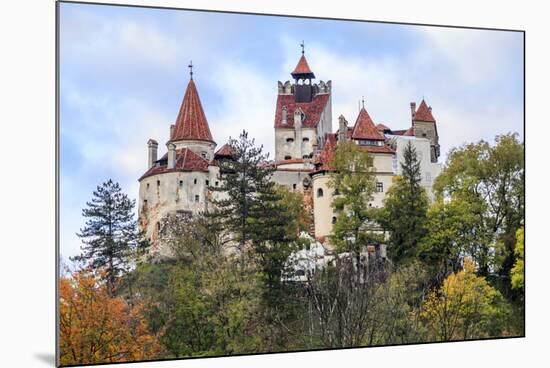 Bran, Romania. Castle Bran, Exterior. Dracula's Castle.-Emily Wilson-Mounted Photographic Print