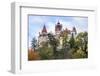 Bran, Romania. Castle Bran, Exterior. Dracula's Castle.-Emily Wilson-Framed Photographic Print