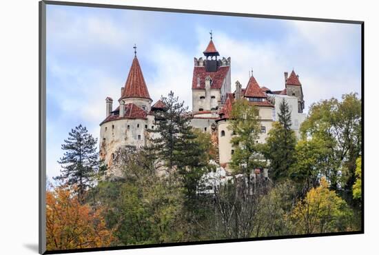 Bran, Romania. Castle Bran, Exterior. Dracula's Castle.-Emily Wilson-Mounted Photographic Print