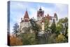 Bran, Romania. Castle Bran, Exterior. Dracula's Castle.-Emily Wilson-Stretched Canvas