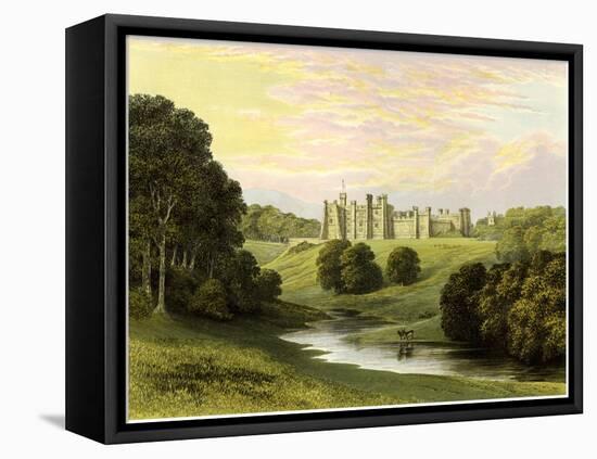 Brancepeth Castle, Lord Boyne, C1880-AF Lydon-Framed Stretched Canvas