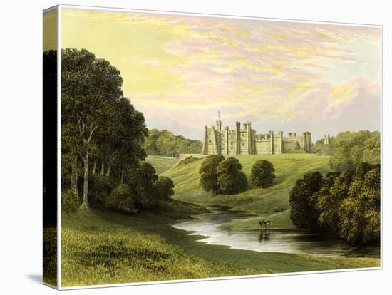 Brancepeth Castle, Lord Boyne, C1880-AF Lydon-Stretched Canvas