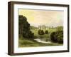 Brancepeth Castle, Lord Boyne, C1880-AF Lydon-Framed Giclee Print