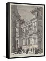 Branch Bank of England, Fleet Street-null-Framed Stretched Canvas