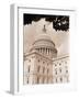 Branch Before U.S. Capitol-David Papazian-Framed Photographic Print