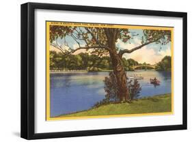 Branch Brook Park, Newark, New Jersey-null-Framed Art Print