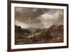 Branch Hill Pond, Hampstead Heath, with a Boy Sitting on a Bank-John Constable-Framed Giclee Print