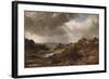 Branch Hill Pond, Hampstead Heath, with a Boy Sitting on a Bank-John Constable-Framed Giclee Print