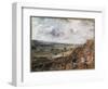 Branch Hill Pond, Hampstead (Oil on Canvas, 1819)-John Constable-Framed Giclee Print