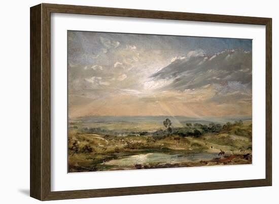 Branch Hill Pond, Hampstead-John Constable-Framed Giclee Print