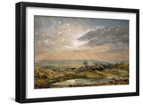 Branch Hill Pond, Hampstead-John Constable-Framed Giclee Print