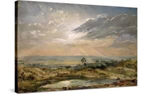 Branch Hill Pond, Hampstead-John Constable-Stretched Canvas