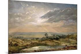 Branch Hill Pond, Hampstead-John Constable-Mounted Premium Giclee Print