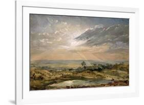 Branch Hill Pond, Hampstead-John Constable-Framed Giclee Print