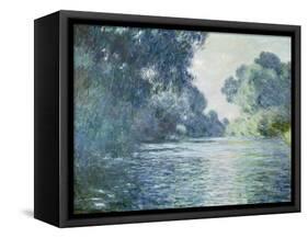 Branch of the Seine Near Giverny, 1897-Claude Monet-Framed Stretched Canvas