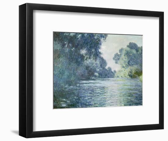 Branch of the Seine Near Giverny, 1897-Claude Monet-Framed Premium Giclee Print
