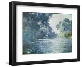 Branch of the Seine Near Giverny, 1897-Claude Monet-Framed Premium Giclee Print