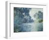 Branch of the Seine Near Giverny, 1897-Claude Monet-Framed Premium Giclee Print