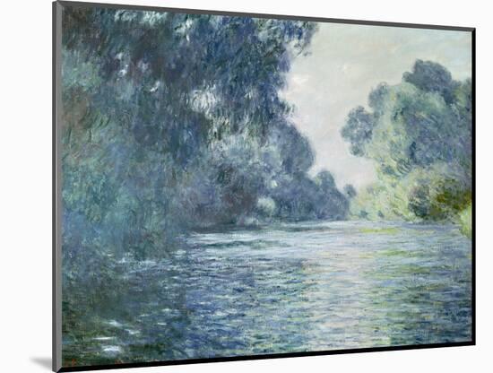 Branch of the Seine Near Giverny, 1897-Claude Monet-Mounted Premium Giclee Print