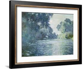 Branch of the Seine Near Giverny, 1897-Claude Monet-Framed Giclee Print