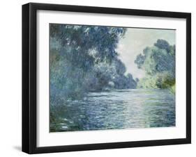 Branch of the Seine Near Giverny, 1897-Claude Monet-Framed Giclee Print