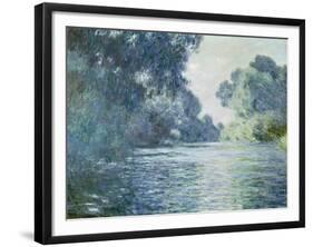 Branch of the Seine Near Giverny, 1897-Claude Monet-Framed Giclee Print