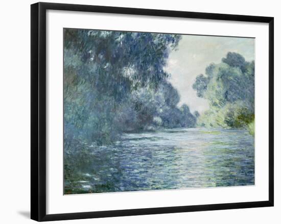 Branch of the Seine Near Giverny, 1897-Claude Monet-Framed Giclee Print