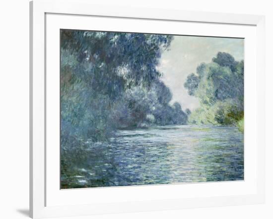 Branch of the Seine Near Giverny, 1897-Claude Monet-Framed Giclee Print