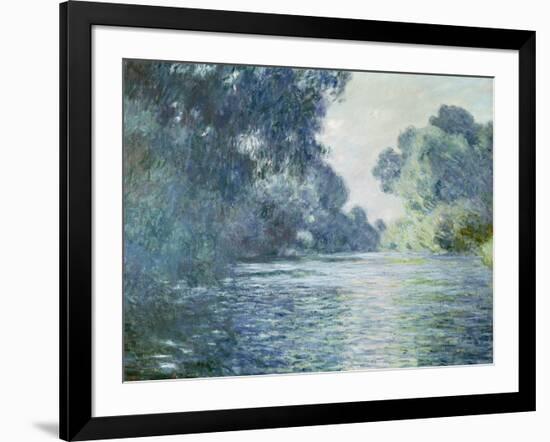 Branch of the Seine Near Giverny, 1897-Claude Monet-Framed Giclee Print