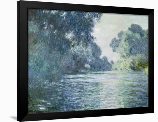 Branch of the Seine Near Giverny, 1897-Claude Monet-Framed Giclee Print