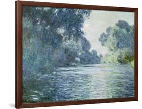 Branch of the Seine Near Giverny, 1897-Claude Monet-Framed Giclee Print