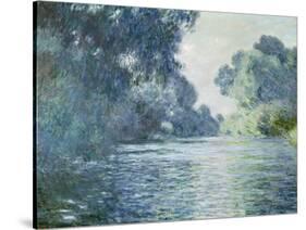 Branch of the Seine Near Giverny, 1897-Claude Monet-Stretched Canvas