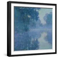 Branch of the Seine Near Giverny, 1897-Claude Monet-Framed Giclee Print