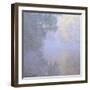 Branch of the Seine near Giverny , from the series Mornings on the Seine, 1897-Claude Monet-Framed Giclee Print