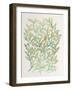 Branches in Turquoise and Gold-Cat Coquillette-Framed Giclee Print