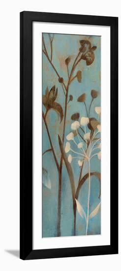 Branches in Turquoise I-Silvia Vassileva-Framed Premium Giclee Print