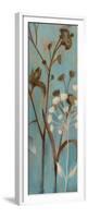 Branches in Turquoise I-Silvia Vassileva-Framed Premium Giclee Print