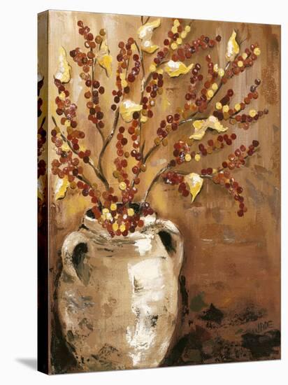 Branches in Vase I-Jade Reynolds-Stretched Canvas