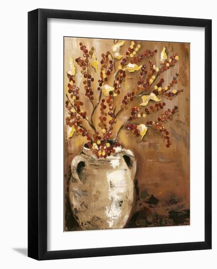 Branches in Vase I-Jade Reynolds-Framed Art Print