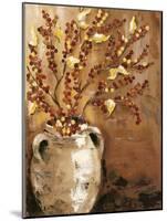 Branches in Vase I-Jade Reynolds-Mounted Art Print