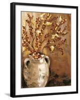 Branches in Vase I-Jade Reynolds-Framed Art Print