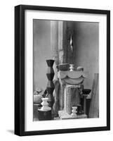 Brancusi's Studio, 1920-Edward Steichen-Framed Art Print