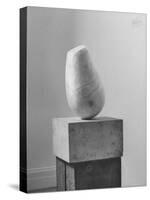 Brancusi Sculpture on Exhibit at the Guggenheim Museum-Nina Leen-Stretched Canvas