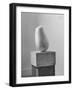 Brancusi Sculpture on Exhibit at the Guggenheim Museum-Nina Leen-Framed Photographic Print