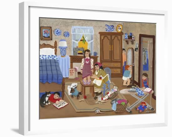 Brand New Dress-Carol Salas-Framed Giclee Print