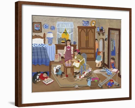 Brand New Dress-Carol Salas-Framed Giclee Print